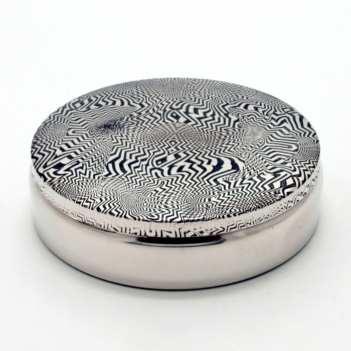 'RED ROOM' - Etched Pewter Box