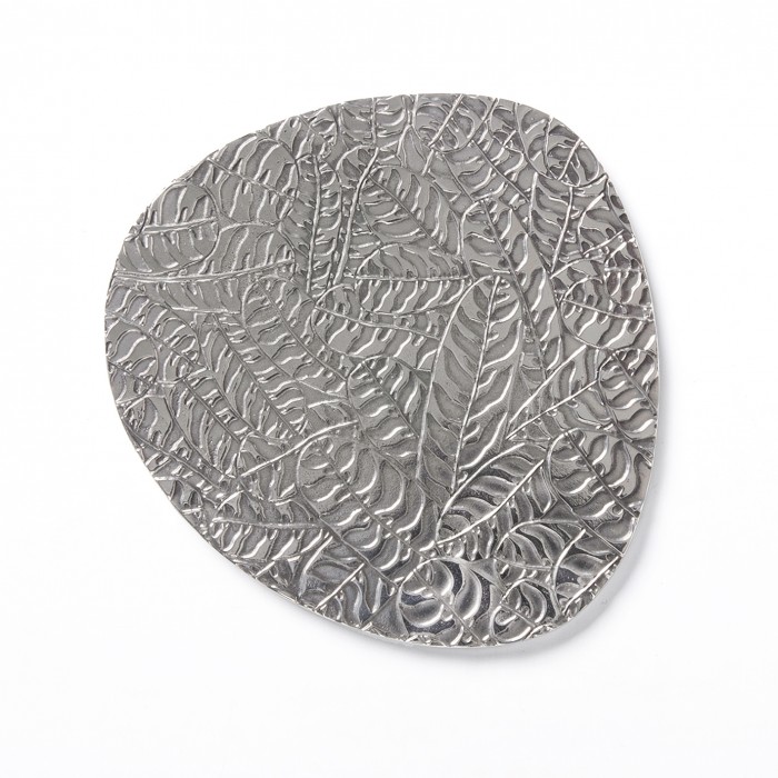 TIGERLEAF - CAST PEWTER COASTERS